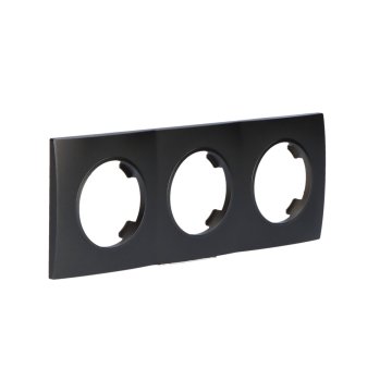 shumee Trojni okvir, plastika, črna, BETA ONNLINE