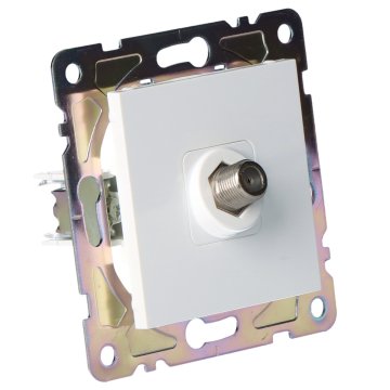 shumee SAT vtičnica, bela, GAMA ONNLINE