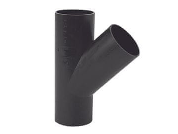 shumee PEHD T-kos 56x50/45 S12.5, črn, QS (Quick Stream)