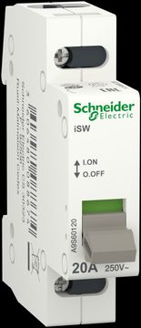 Schneider Electric Izolacijsko stikalo iSW-20-1 20A 1-polno