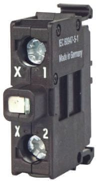 Eaton Podnožje M22-LEDC230-W, bela LED dioda, spodnja montaža