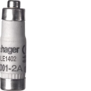 Hager Talilna vložka D01 gG 2A 400VAC