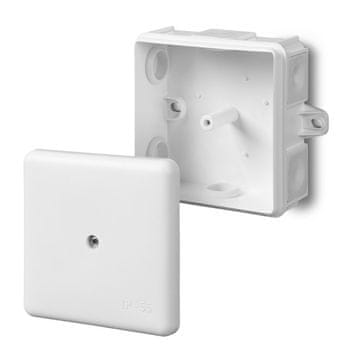 6-vtičnična nadometna doza brez vložka z ušesi IP55 5x2,5 mm2
