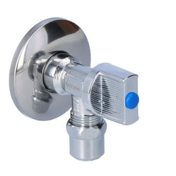 IN Kotni ventil s keramično glavo 1/2"x3/8", kovinska ročica