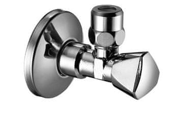 SCHELL Sanland 1/2" kotni ventil kromiran z matico