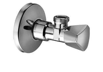 SCHELL Sanland kotni ventil 1/2"x3/8" kromiran brez matice