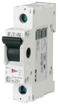 Eaton Glavno stikalo (izolacijsko), 25A, 1-polno HIS-25/1