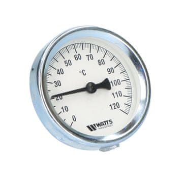 Bimetalni termometer F+R 801 R63/50 120 stopinj C z zadnjim priključkom 1/2 c