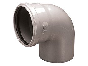 shumee Sanitarni komolec PVC-HT 75/88, za notranjo kanalizacijo, pepelnate barve