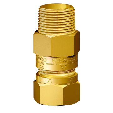 shumee Hitri priključek FLEXFAST, 3/4-palčni priključki GW/Z, primeren za posode od 2 do 50 l