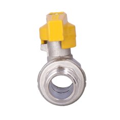 shumee Nikljana plinska kroglična pipa z aluminijasto loputo (MAI) (izvedba NW) ORION 1/2 palca