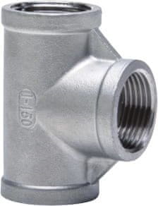 shumee Nerjaveče jeklo, navojni T-kos, ženski, 1 1/2"