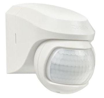 shumee Stenski senzor gibanja Infra Garde 200 Max, kot 200°, doseg 11 m, napajalnik 230 W, rele 5 A 1000 W, impulzni način, IP44, bel