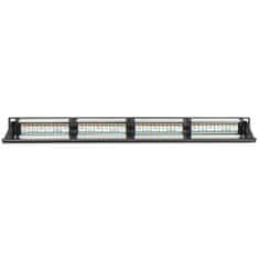 shumee 19" 1U patch panel kategorije 6 UTP, 24xRJ45
