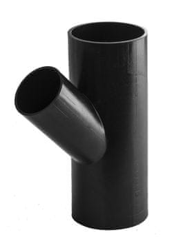 shumee PEHD T-kos 160x110/45 S12.5, črn, QS (Quick Stream)