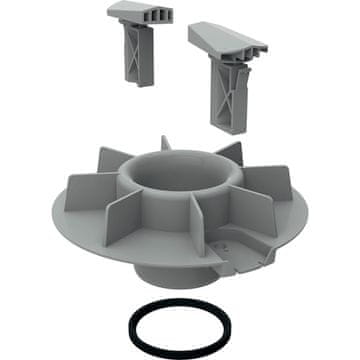 shumee Zasilni prelivni/zaporni element DN90 mm za strešne odtoke s pretokom 25 l/s, višina preliva 65 mm (Pluvia)