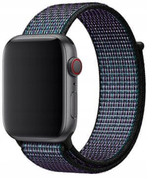shumee PASEK ZA APPLE WATCH 1/2/3/4/5/6/7/8/9/SE 38/40 MM IZ HIPER GROZDJEVEGA MATERIALA