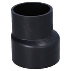 shumee Redukcija (redukcija) PEHD 75x63 asimetrična kratka, črna (HDPE kanalizacija)