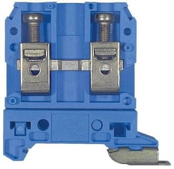 Navojni spojnik za tirnico ZG-G25/TS35, rumen