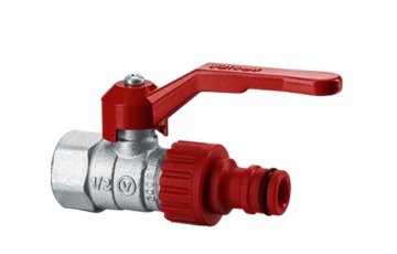 shumee Izpustna kroglična pipa z aluminijasto ročico (DAI) (za priklop cevi s hitrim priključkom) OMNI