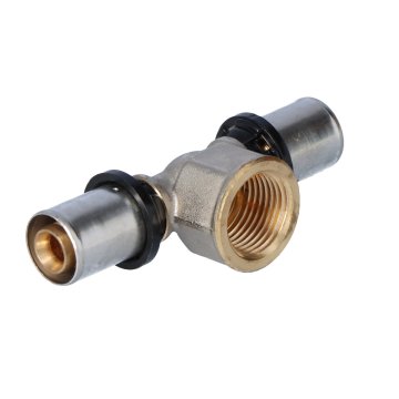 shumee PURMO CLEVERFIT T-kos, izhod z notranjim navojem 16x1/2"" GWx16