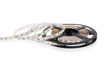 LED trak 12V SMD 5050 - 300 LED IP33 nevtralno bela podlaga bela