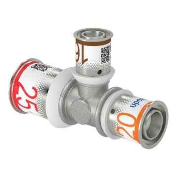 shumee Uponor S-Press Plus redukcijski T-kos 25-16-20