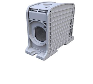 Simet SIMBLOCK STB 300 navojni spojnik za tirnice - Al/Cu, 87910, siv