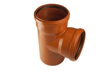 shumee PP T-kos 110x110/87,5 SN8 za zunanjo kanalizacijo