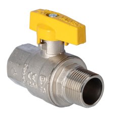 shumee Nikljana plinska kroglična pipa z aluminijasto metuljčko (MAI) (izvedba NW) ORION 3/4 palca