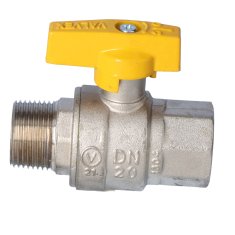 shumee Nikljana plinska kroglična pipa z aluminijasto metuljčko (MAI) (izvedba NW) ORION 3/4 palca