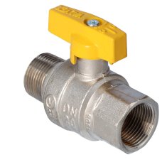 shumee Nikljana plinska kroglična pipa z aluminijasto metuljčko (MAI) (izvedba NW) ORION 3/4 palca