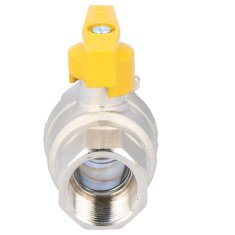 shumee Nikljana plinska kroglična pipa z aluminijasto metuljčko (MAI) ORION (različica NN) 3/4 palca