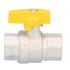 shumee Nikljana plinska kroglična pipa z aluminijasto metuljčko (MAI) ORION (različica NN) 3/4 palca