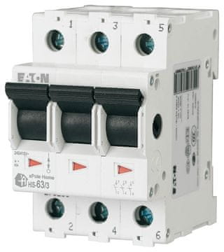 Eaton Glavno stikalo (izolacijsko), 63A, 3-polno HIS-63/3