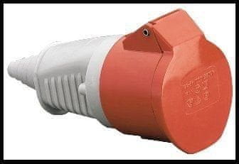 shumee Vtičnica 32A 3P+Z IP44 izolirana prenosna 380V