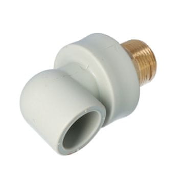 shumee PP koleno 90 stopinj z medeninastim navojem 32/1 SPLETNO