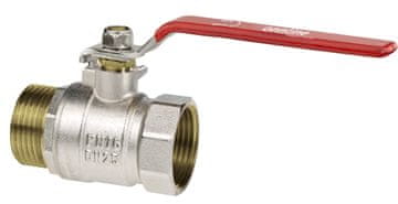 shumee Nikljan standardni krogelni ventil z uvodnico, PN16, 3/4 palca PN16 z jekleno ročico, NW izvedba, 16 barov/120C