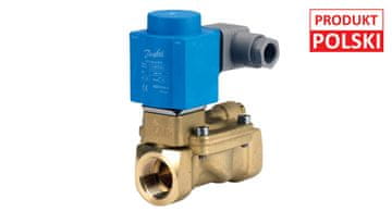 shumee EV220B 20B NC zaporni elektromagnetni ventil, G 3/4 palca, 0,3-16 barov, Kv 8 m3/h, medenina/EPDM, brez tuljave, PZH, certifikat CNBOP