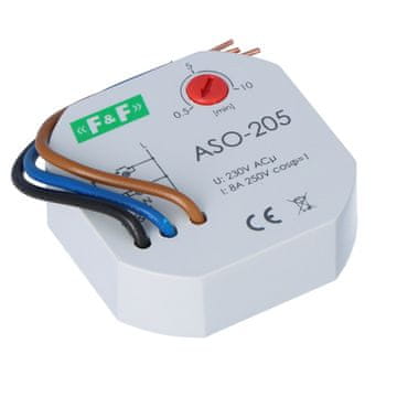 FF Stopniščno stikalo ASO-205 Un=230V, I=10A, 1Z kontaktov, vgradna montaža