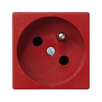 shumee Vtičnica K45 z ozemljitvijo 16A/230V~, rdeča Connect