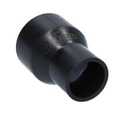 shumee Redukcija (redukcija) PEHD 56x40 simetrična kratka, črna (HDPE kanalizacija)