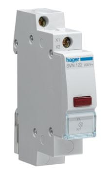Hager Indikatorska lučka, rdeča 230 V AC