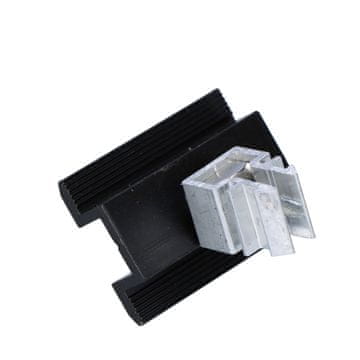 shumee Vmesni nosilec plošče KLICK PUFKL črn, RAL 2/9005