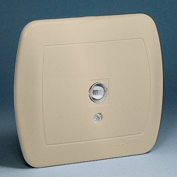 shumee Enojna antenska vtičnica AAK1/12 Chord bež