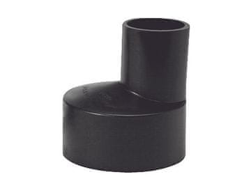 shumee PEHD redukcija 56x40mm S12.5 ekscentrična, črna, QS (Quick Stream)