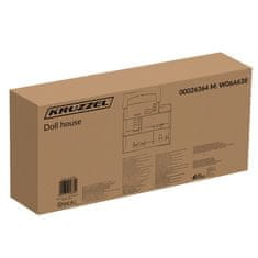 Kruzzel Lesena hišica za punčke Kruzzel 26364