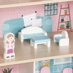 Kruzzel Lesena hišica za punčke Kruzzel 26364