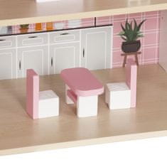 Kruzzel Lesena hišica za punčke Kruzzel 26364