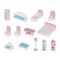 Kruzzel Lesena hišica za punčke Kruzzel 26364